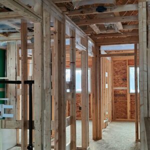 Framing-woodstairwell